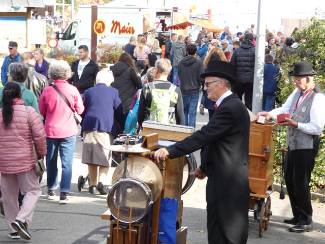 Internationales Drehorgeltreffen am Sonntag. Foto: Jörg Wägli