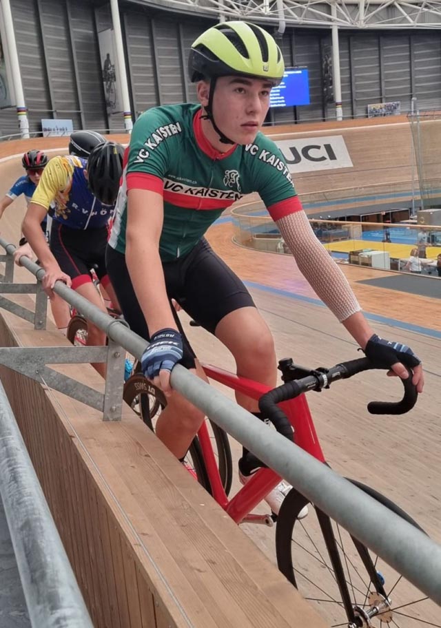 Lars Emmenegger in Aigle. Foto: zVg