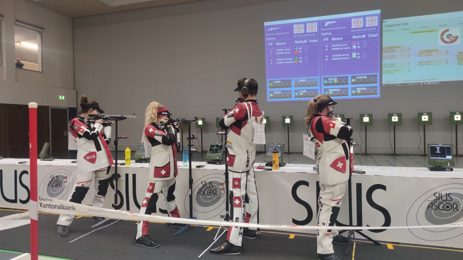  Spannende Duelle in Näfels. Foto: zVg  