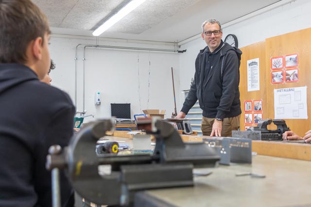 metall+du» macht Schule. Foto: Fabio Baranzini