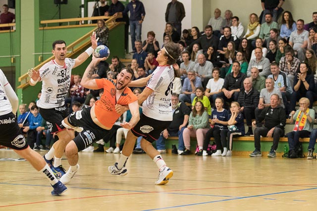 Neun Treffer steuerte Rudi Safranko zum Erfolg des TVM in eigener Halle bei. Foto: Michi Mahrer