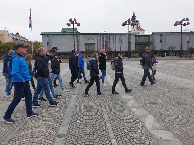 Auch die Stadt wurde erkundet. Foto: zVg