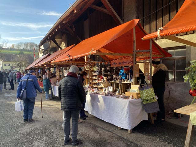 Allerlei Kreatives wurde angeboten. Foto: Sonja Fasler 