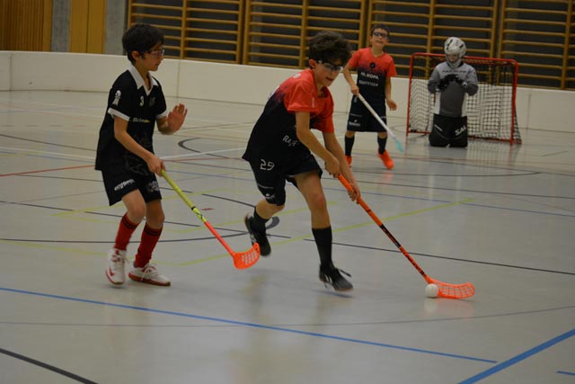 Eine herausragende erste Saisonhälfte spielen die Teams von Unihockey Fricktal. Foto: zVg