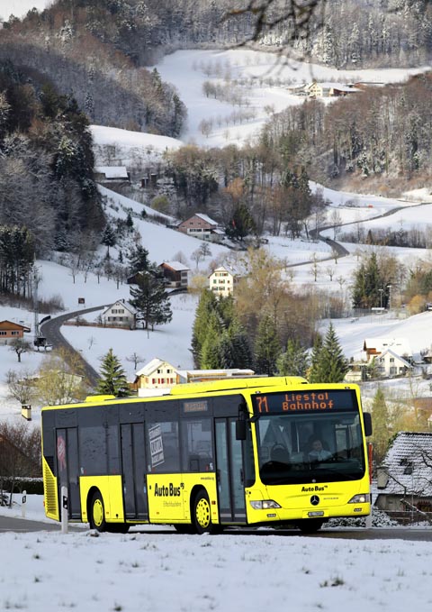 Angebotsausbau bei der Autobus AG Liestal . Foto: zVg