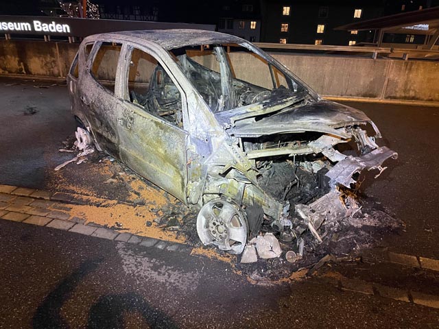 Brand in Rothrist. Foto: Polizei AG