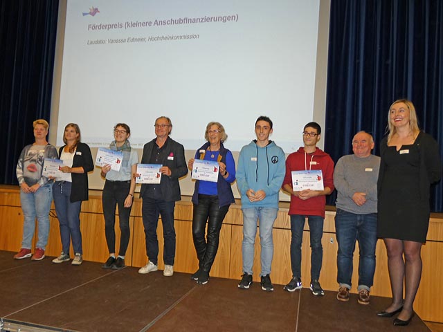 Die Gewinner eines kleinen Förderpreises. Foto: Jörg Wägli