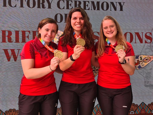Sarina Hitz, Chiara Leone, Franziska Stark (von links) Foto: zVg