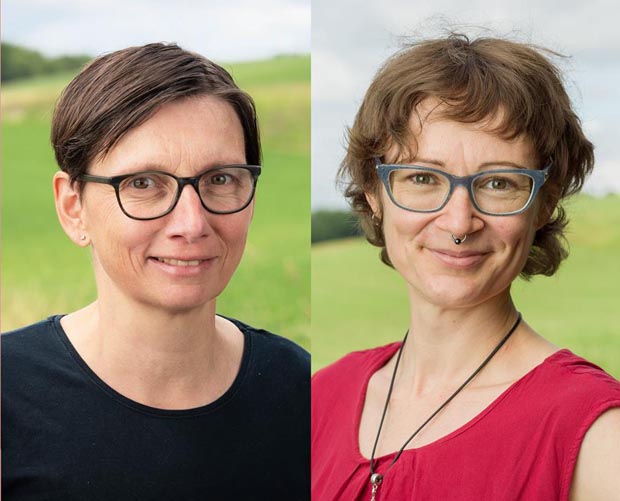 Eingespieltes Duo: Christine Neff (links) und Anna Hoyer teilen sich die Geschäftsleitung. Foto: zVg