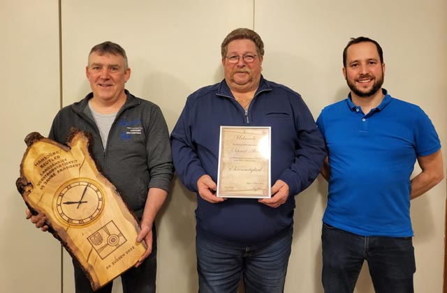 Bild (von links): Hansjörg Beutler, Alex Schmid und Christian Binkert. Foto: zVg