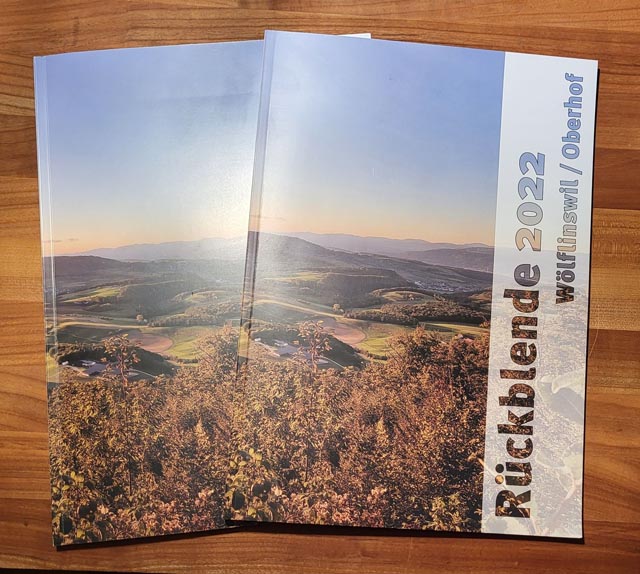 Abwechslungsreich kommt die Rückblende 22 der Dörfer Wölflinswil und Oberhof daher. Foto: zVg