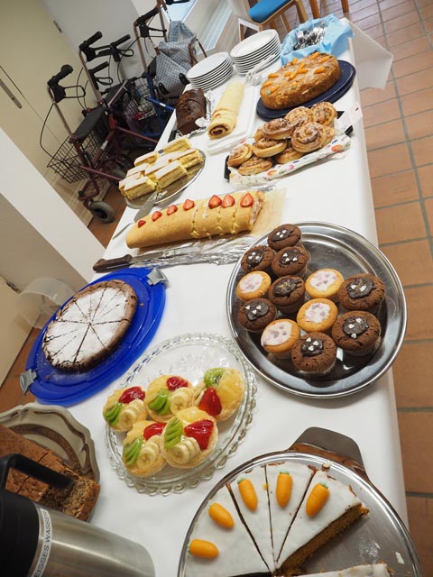 Nach der Suppe lockte ein reichhaltiges Dessertbüffet. Foto: Fabrice Müller