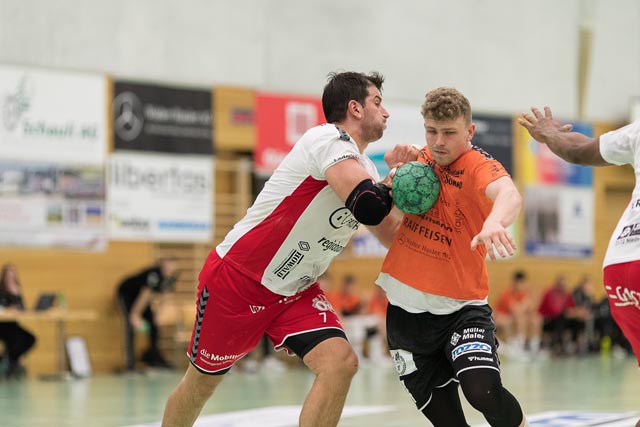 Eng ging es bei der Partie des TVM gegen den tabellenletzten aus Solothurn zu. Foto: zVg