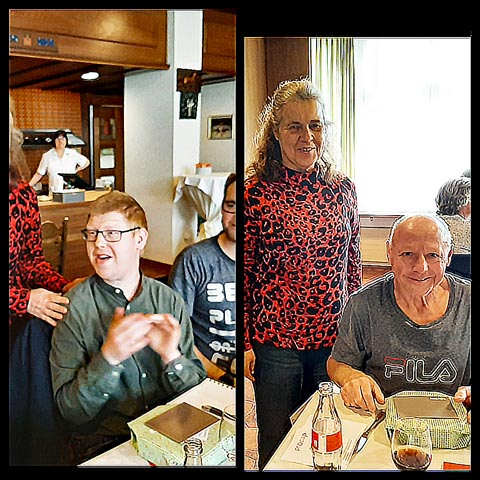 Die Geehrten Raphael Anliker und Julius Hasler. Foto: zVg