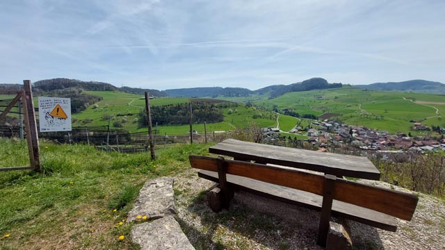 Sensibilisierungskampagne im Frühling 2022. Foto: © Jurapark Aargau