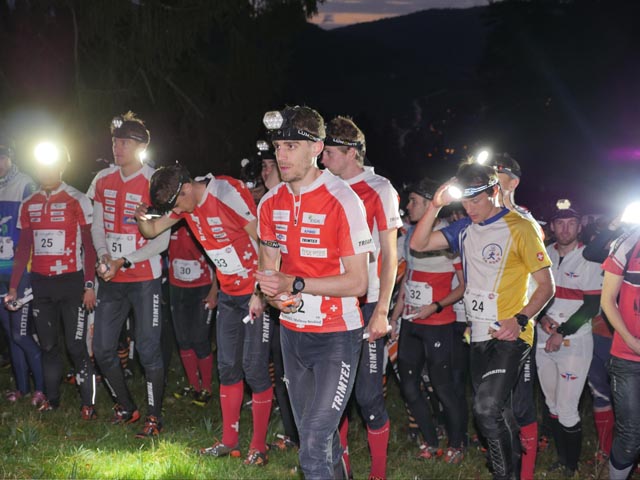 Konzentriert beim Start - Matthiay Kyburz mit Nr. 51. Foto: zVg