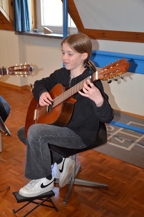 Musizierstunde in Gansingen. Foto: zVg