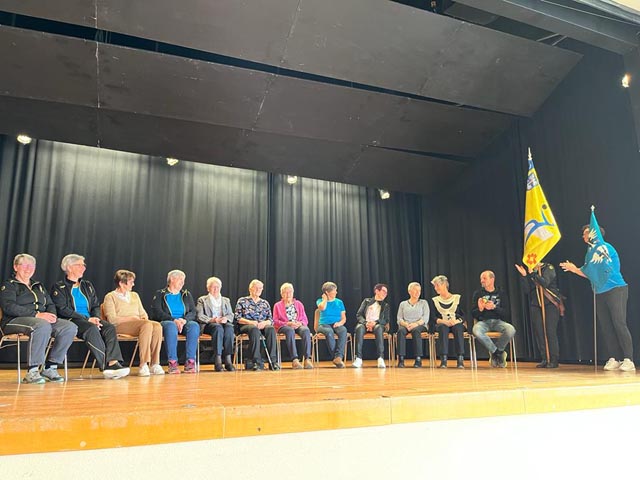 Die Frauenriege Wittnau durfte zu ihrem Jubiläum zahlreiche Ehrengäste begrüssen. Foto: zVg