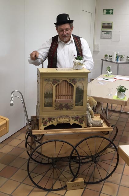 Drehorgelmann Dani Zingg. Foto: zVg