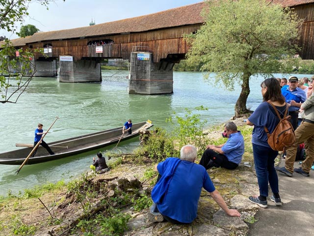 Eindrücke vom ersten «Brugge-Cup» bei der Holzbrücke in Stein/Bad Säckingen. Foto: Sonja Fasler 