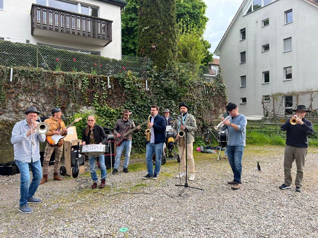 «La Guggaratscha» sorgte für Unterhaltung. Foto: zVg