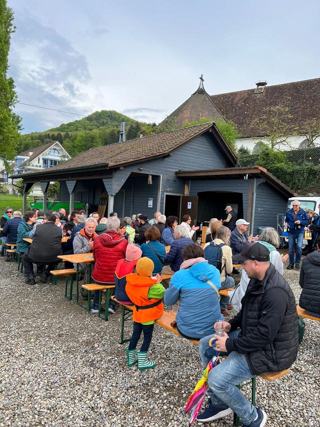 Feierliche Eröffnung des Fährbetriebs. Foto: zVg