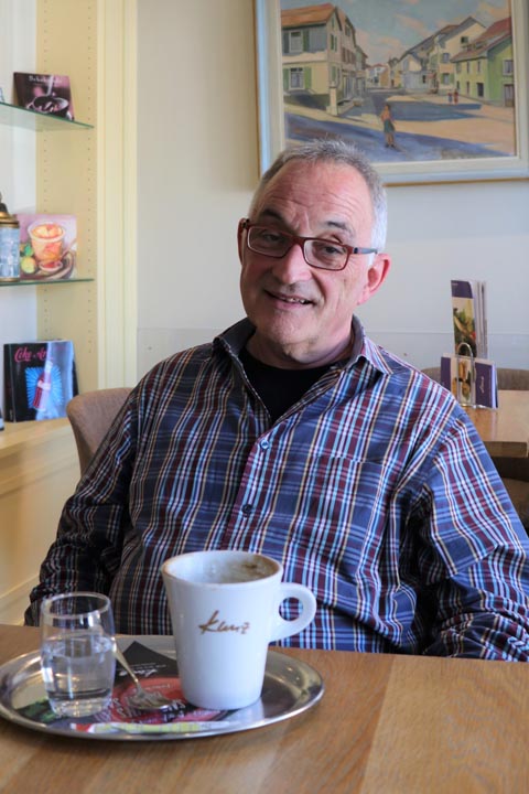 «Jemandem die Zeit zu erleichtern, ist eine wunderbare Aufgabe», sagt Arthur Buck aus Frick über seine freiwillige Tätigkeit im Palliative Care-Begleitdienst. Foto: Claudia Daniel-Siebenmann