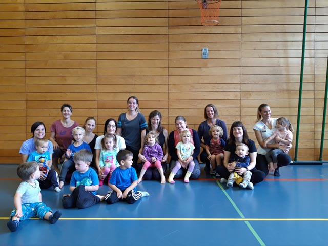 Die Muki-Gruppe Wegenstetten. Foto: zVg