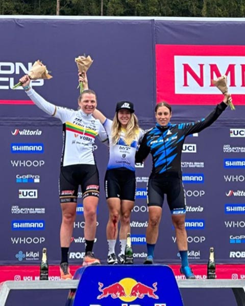 Dritter Platz für Irina Luetzelschwab. Foto: zVg