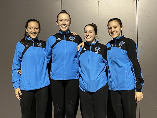 Bild: Kleinteam-Ladies: Simone, Lena, Michelle und Carole Schreiber. Foto: zVg