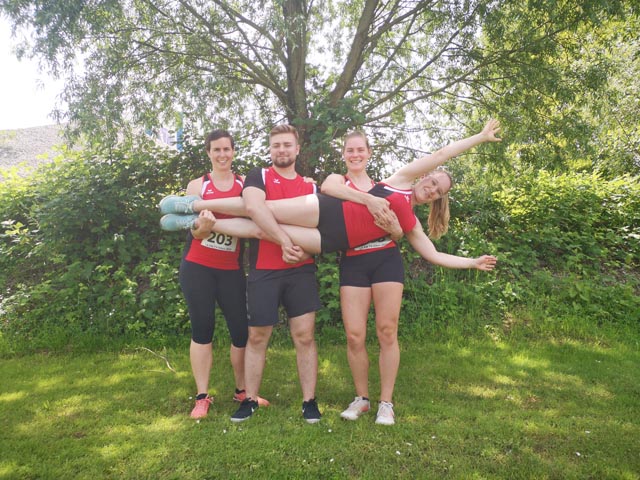 Klein aber oho, die Wettkampfgruppe aus Zuzgen. Foto: zVg