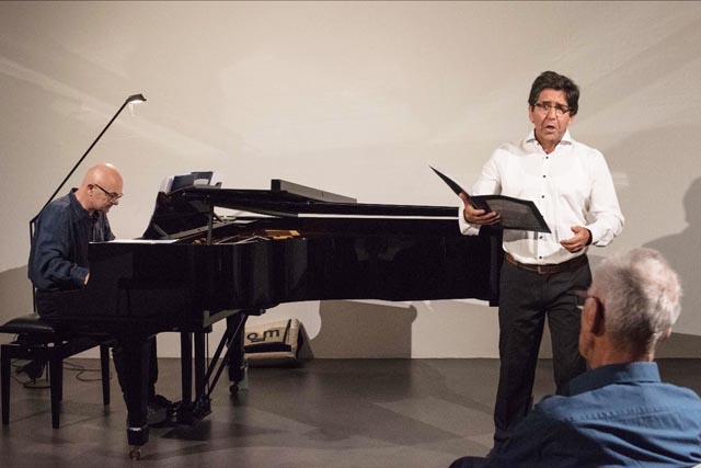 Ingo Anders (Tenor) und Thomas Hofmann (Flügel) gastieren im Rehmann-Museum. Foto: zVg