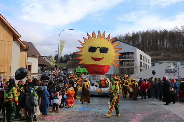 Immaterielles Kulturerbe: Die Fasnachtsgesellschaft Würenlingen zeigt eine Filmpremiere. Foto: Christian Roth, Kulturkreis Würenlingen