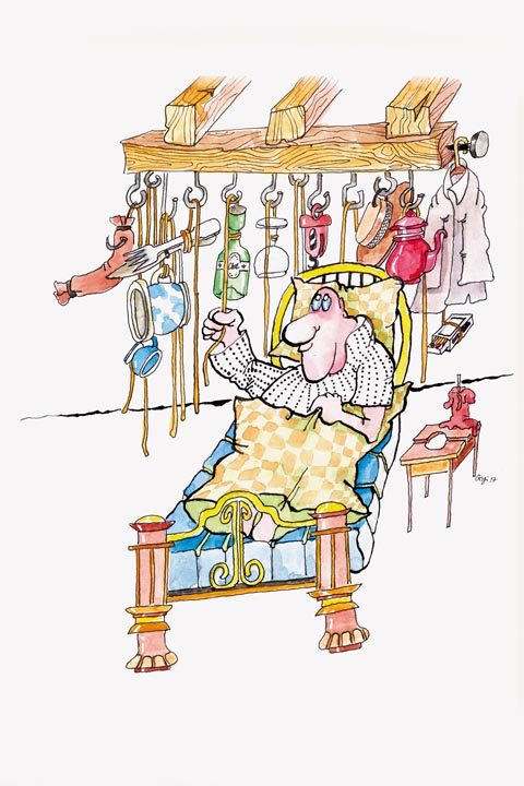 «Wegwerfkunst» von Gigi (Urs Sandmeier). Foto: zVg