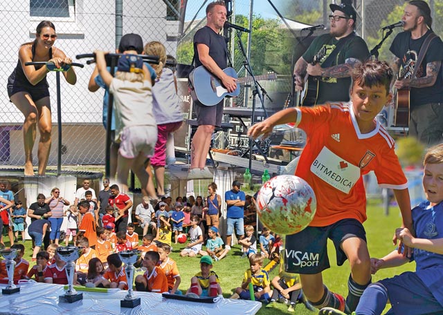 Am 1. Juli steigt das «FC-Zeinigä-Fäscht» mit vielen Attraktionen. Foto: zVg