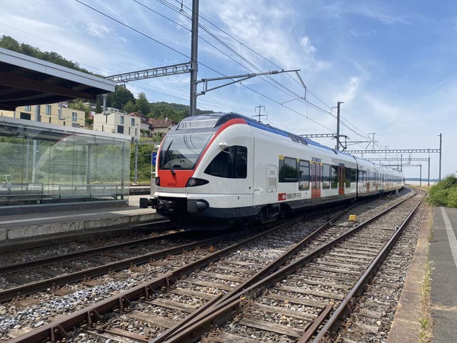 Auch künftig wird die S-Bahn zwischen Stein und Laufenburg nur im Stundentakt pendeln. Foto: Sonja Fasler