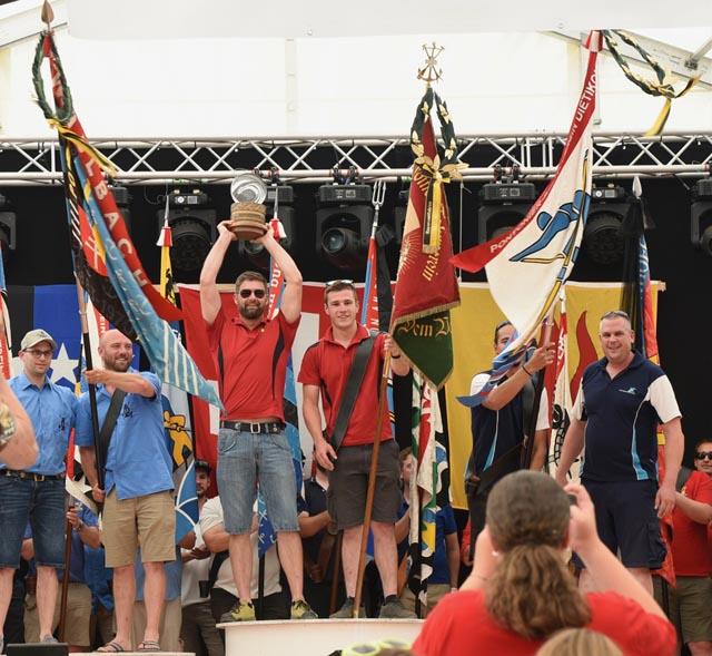 Zum vierten Mal ging der Rayonpokal nach Mumpf. Foto: zVg