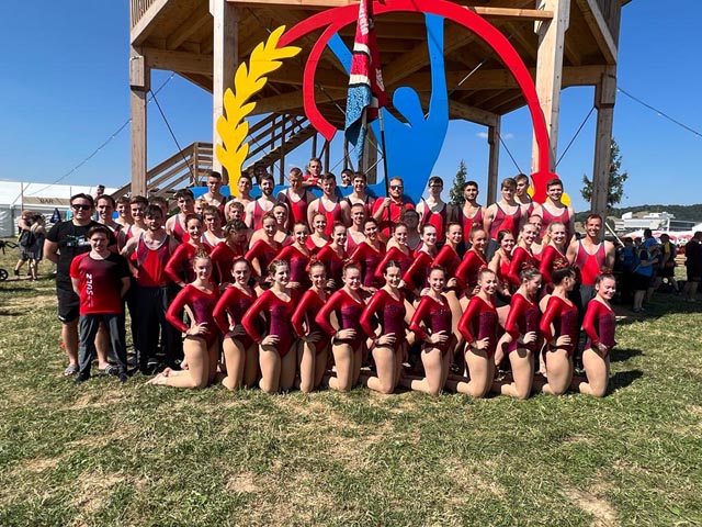 Die Sulzer Turnfamilie glänzte am Turnfest. Foto: zVg