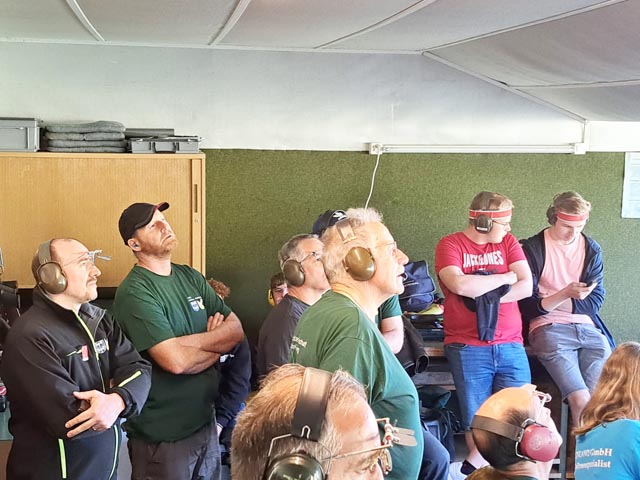 Gespannt wurde bei den Wettkämpfen mitgefiebert. Foto: zVg