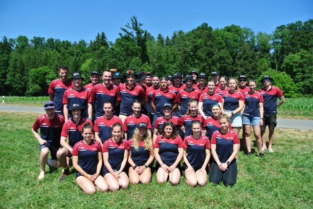 DTV und TV Wölflinswil am Turnfest in Zuzwil. Foto: zVg