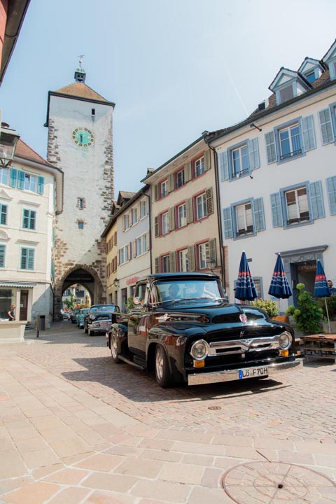 Heisse Karossen und heisse Musik werden am 18. und 19. August in Rheinfelden geboten. Foto: zVg