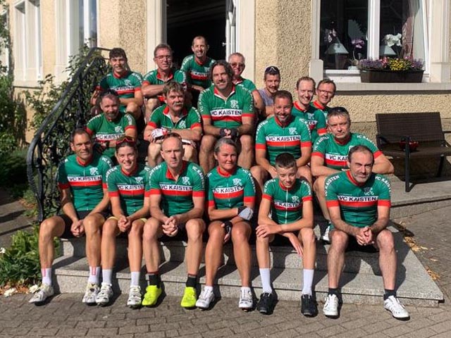 Die VCK-Fahrer der internen Schwarzwald-Rundfahrt. Foto: zVg