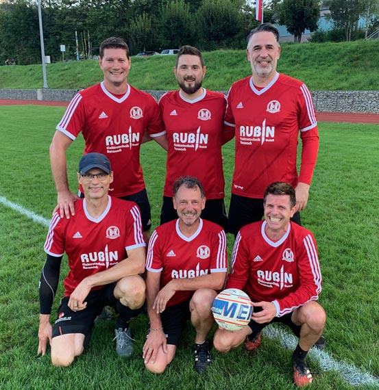 Die erfolgreichen Faustballer des MTV Herznach. Foto: zVg