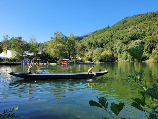ungpontoniere auf dem Wettkampfparcours Foto: zVg