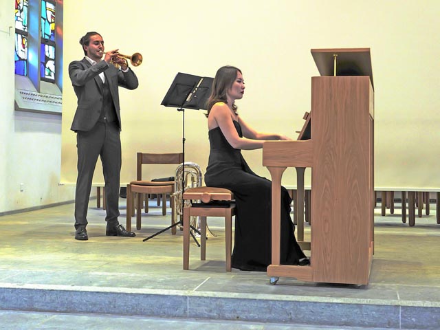 Valerian Alfaré und Assel Abilseitova. Foto: zVg