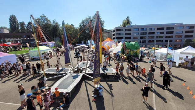 Coop Andiamo zog viele Besucher an. Foto: zVg 