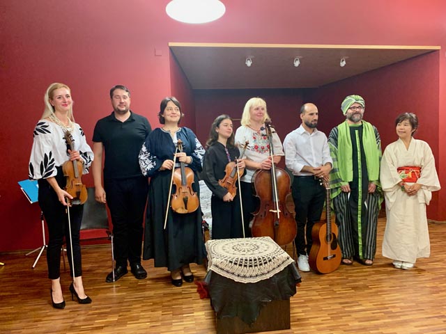 Schutzsuchende begeisterten mit ihrem Konzert. Foto: Fritz Imhof