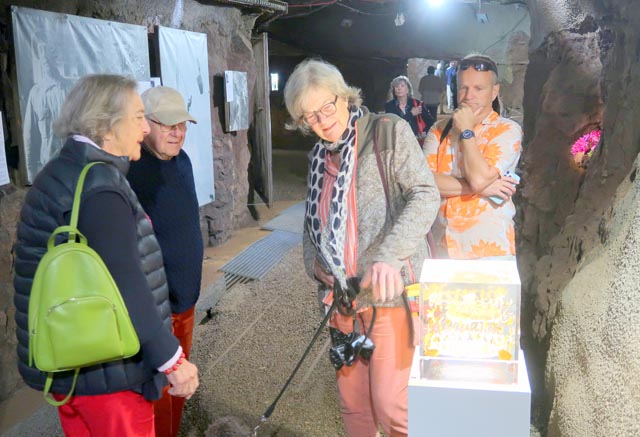 ie Kunstwerke regen auch zu Diskussionen an. Foto: ghi