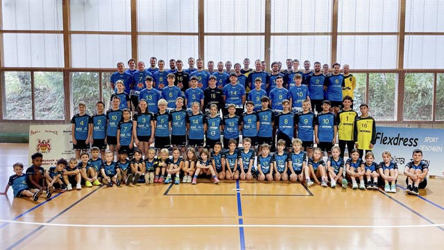 Die Handballmannschaften des TV Stein. Foto: zVg 