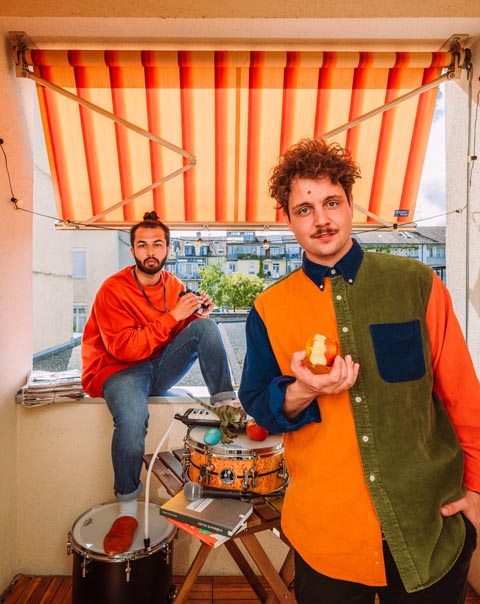 «Useluege» mit Dominik Muheim und Sanjiv Channa. Foto: zVg